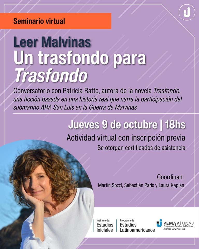 Seminario virtual “Leer Malvinas. Un trasfondo para Trasfondo”